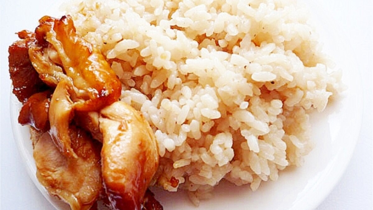 スープの素で シンガポールチキンライス 海南鶏飯 レシピ 作り方 By Liqueur 楽天レシピ